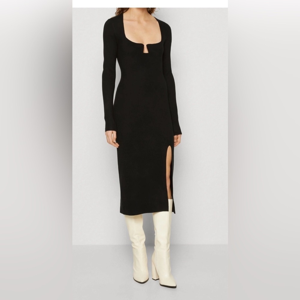 Abercrombie & Fitch long sleeve midi dress size xxsp